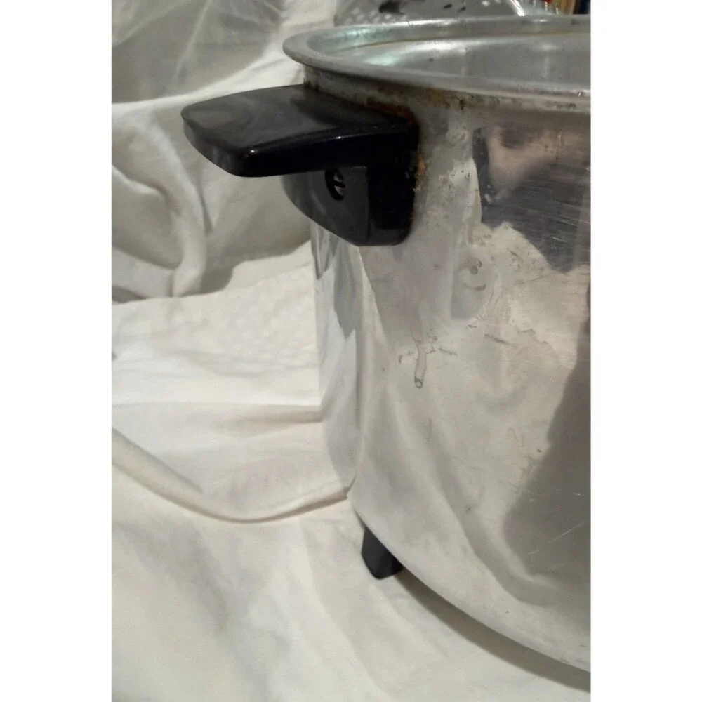 Sunbeam 5 Qt Aluminum Deep Fat Fryer 1500W Adjustable Thermostat Basket Lid